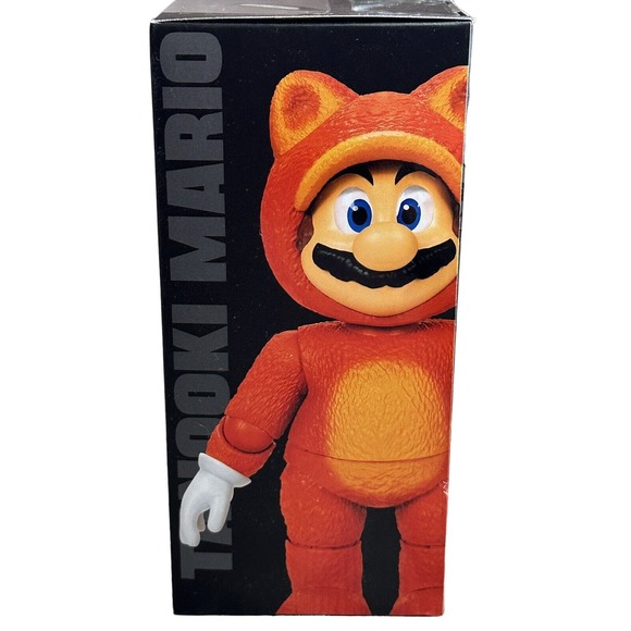 The Super Mario Bros. Movie Tanooki Fox Jakks Action Figure Kids Toy 2023 NEW 5” - Picture 2 of 6